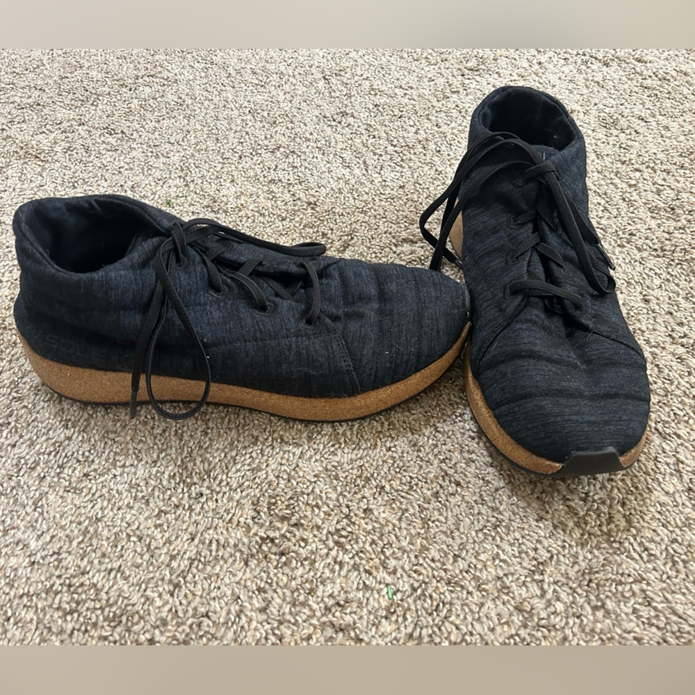 Sole Jasper Chukka Black Size 11 Men's Outdoor Wool Knit Winter Casual Sneaker